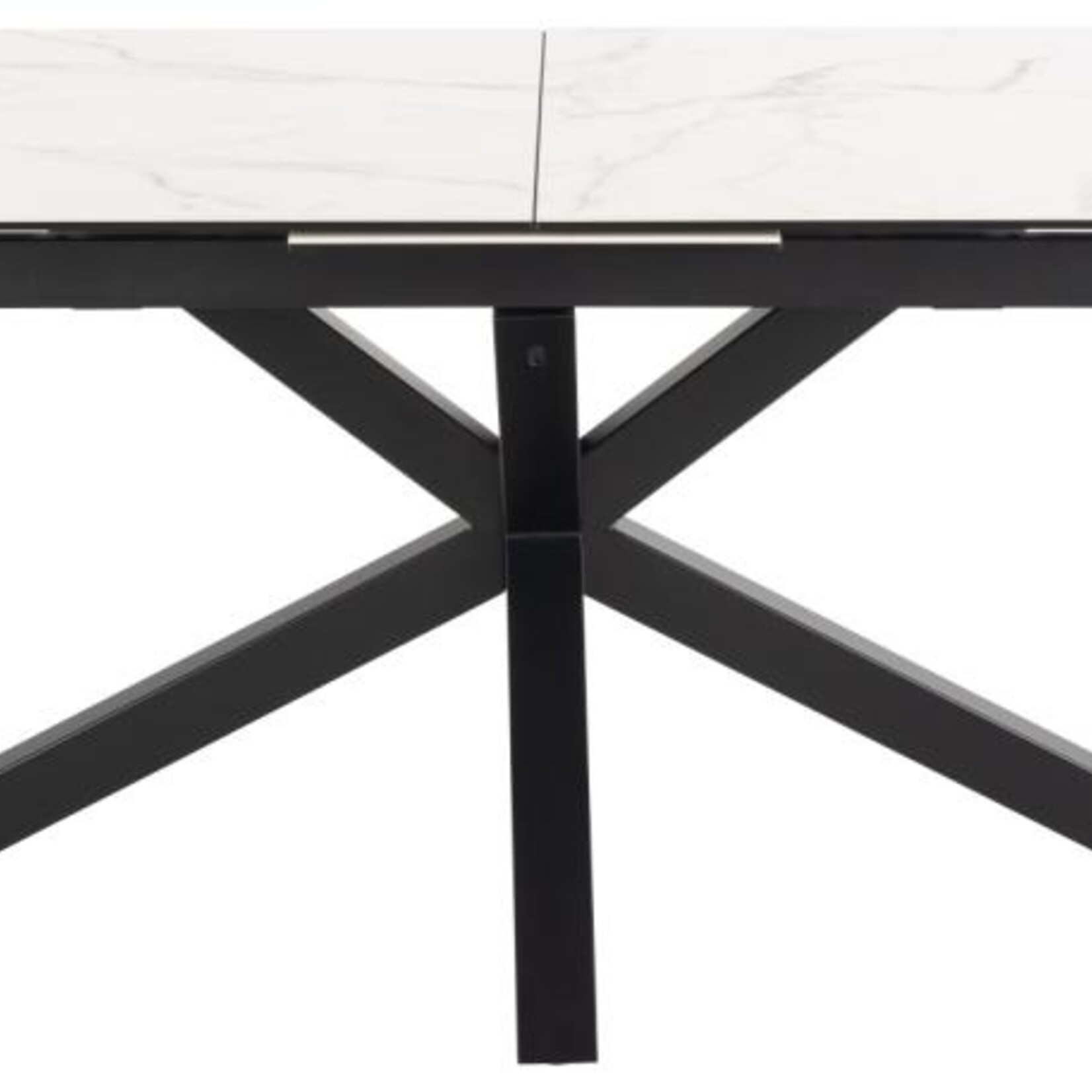 Eettafel Heaven Wit keramiek 200/240 x 100 x 76 cm