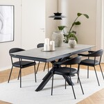 Eettafel Heaven Grijs keramiek
