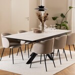 Eettafel Heaven Wit keramiek