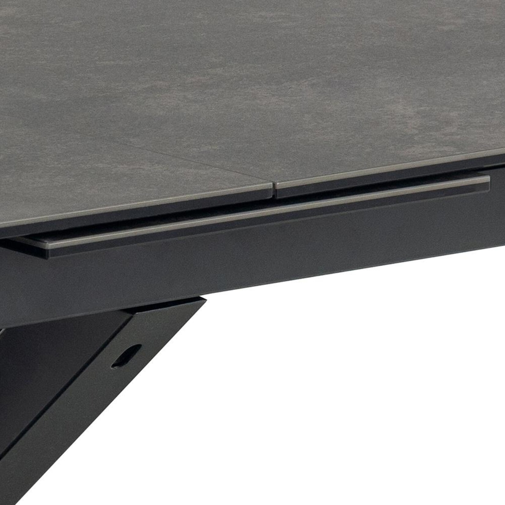 Eettafel Heaven Zwart keramiek 200/240 x 100 x 76 cm