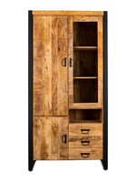 Benoa Vitrine Kast Britt Glazen Deur Rechts