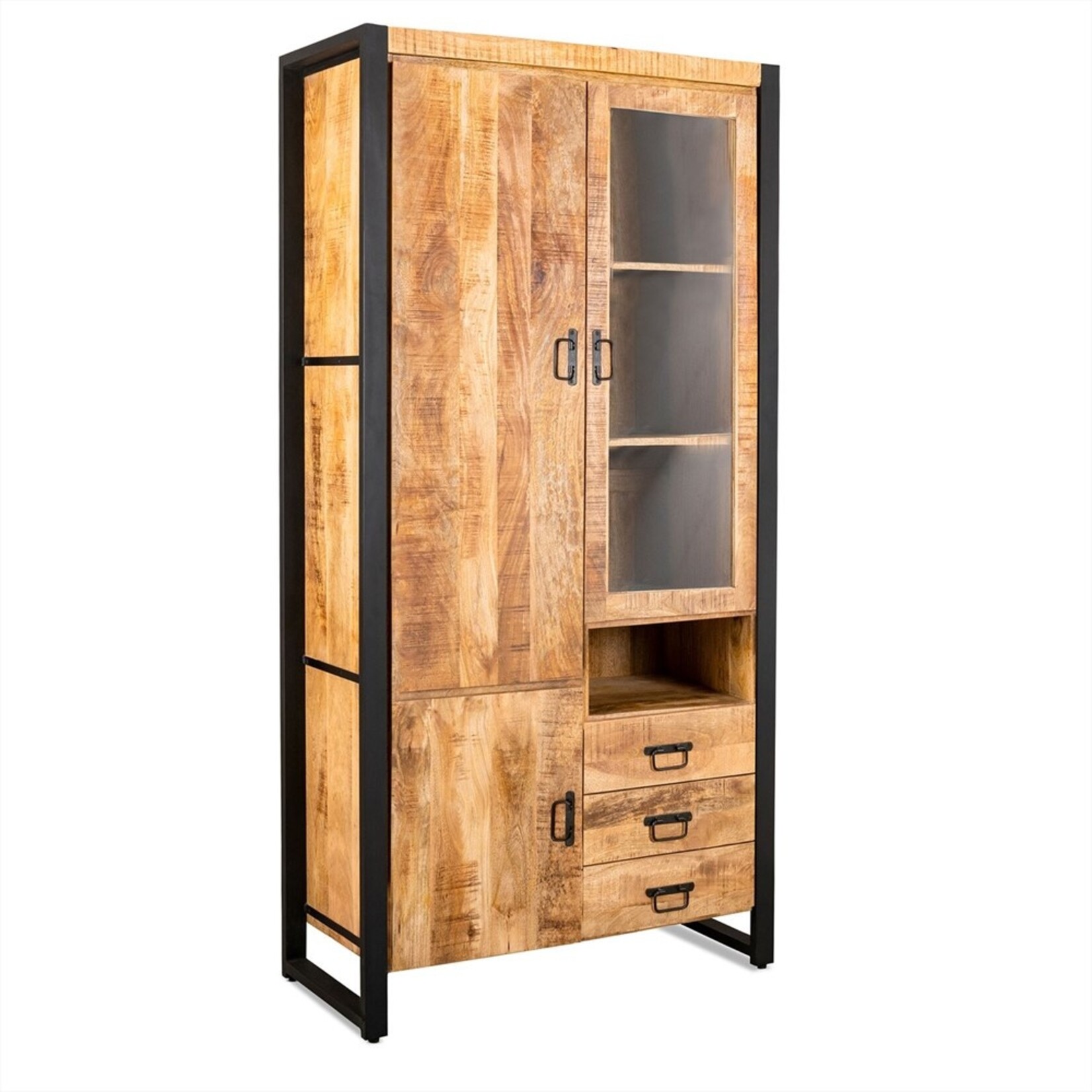 Benoa Vitrine Kast Britt Glazen Deur Rechts