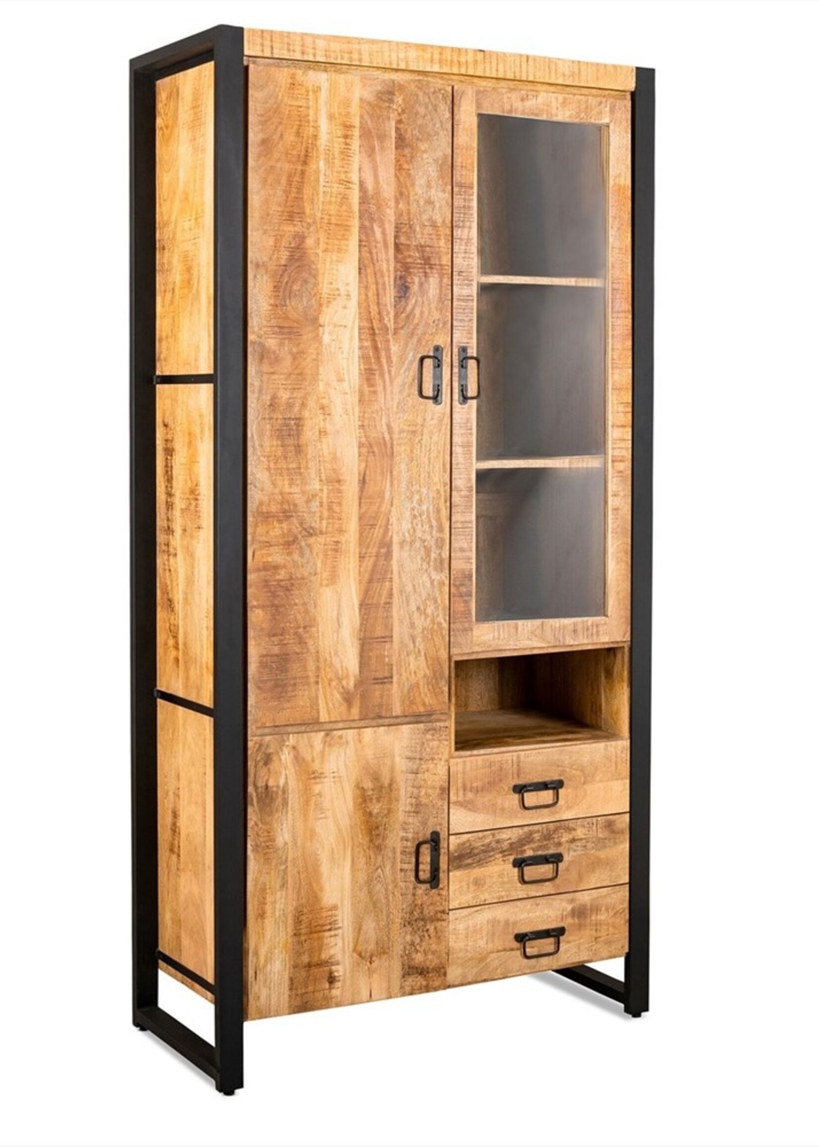 Benoa Vitrine Kast Britt Glazen Deur Rechts