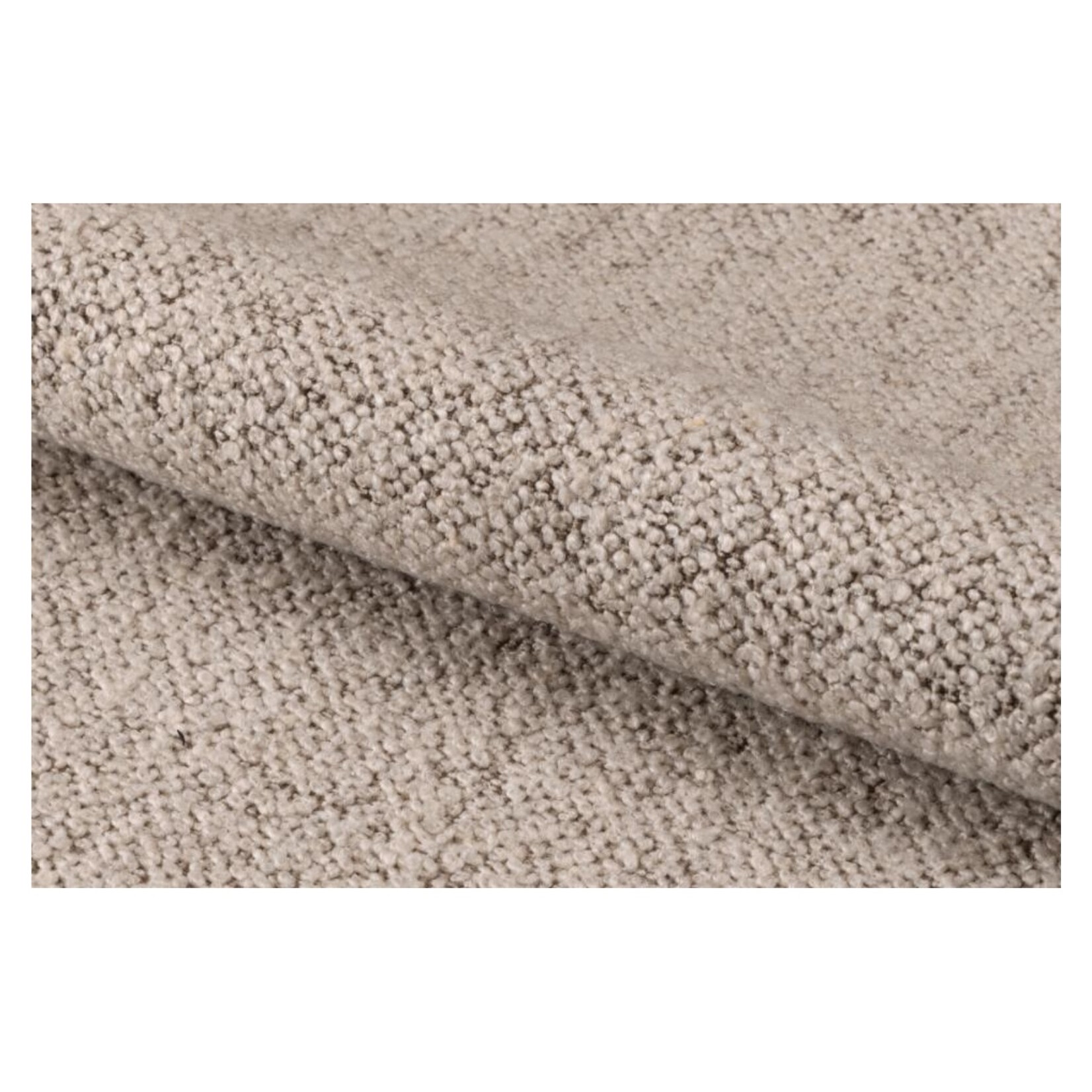 Leo eetkamerstoel met armleuning, stof Monza beige 60, onderstel wit gepigmenteerd geolied eiken