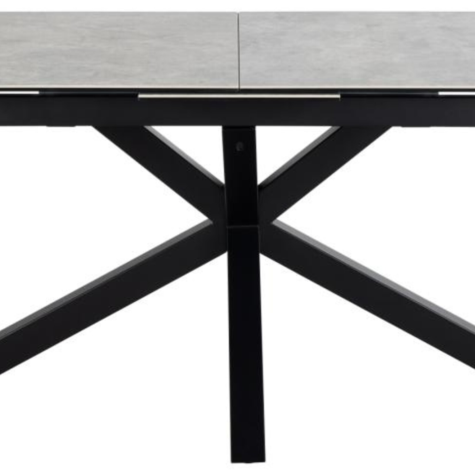 Eettafel Heaven Grijs keramiek 200/240 x 100 x 76 cm