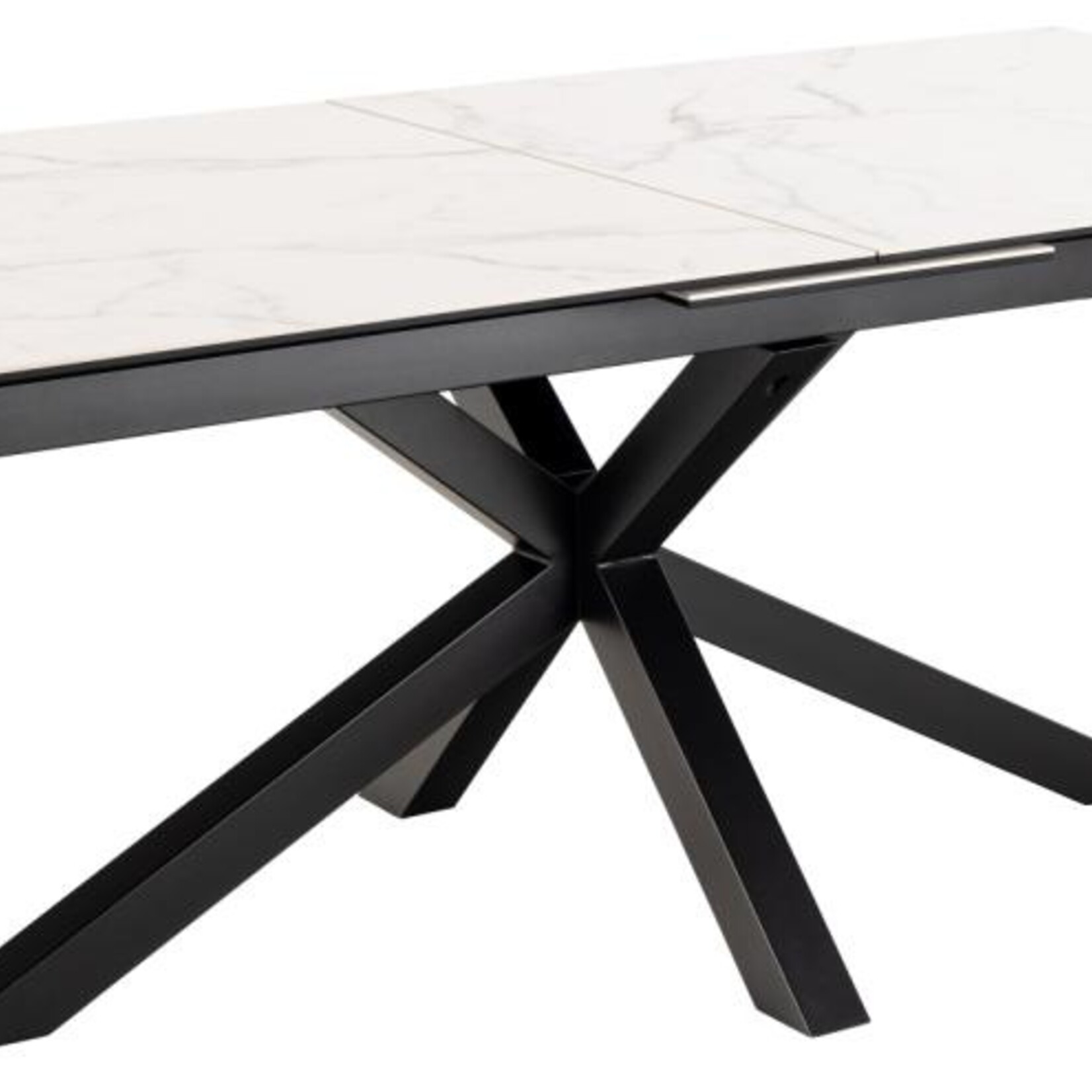 Eettafel Heaven Wit keramiek 200/240 x 100 x 76 cm