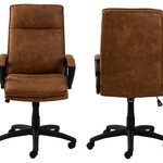 Brad bureaustoel bruin