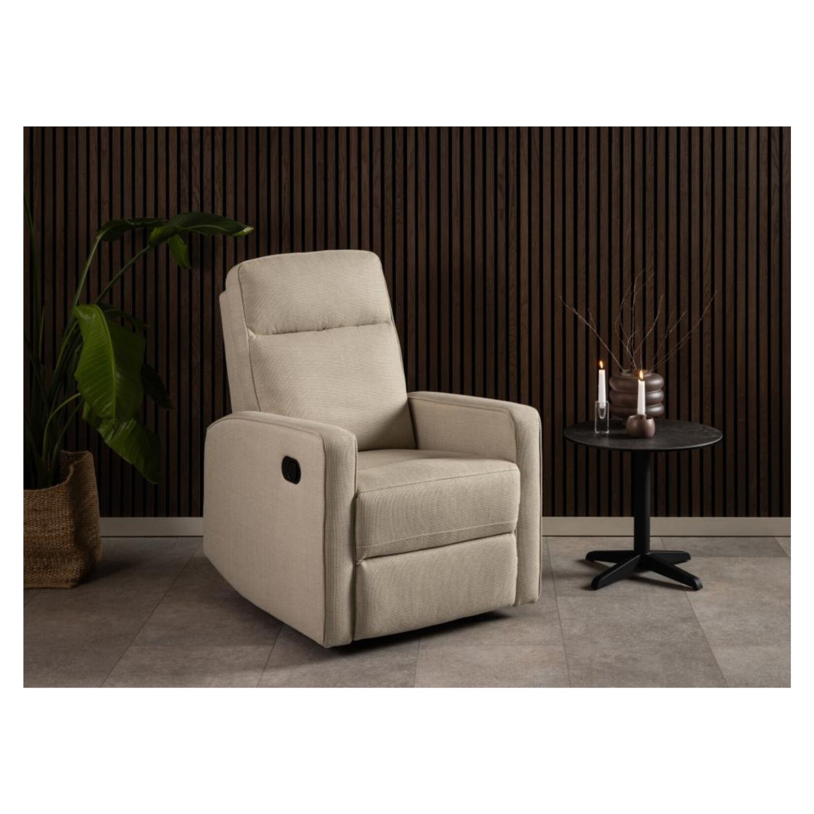Asila Relaxfauteuil Beige