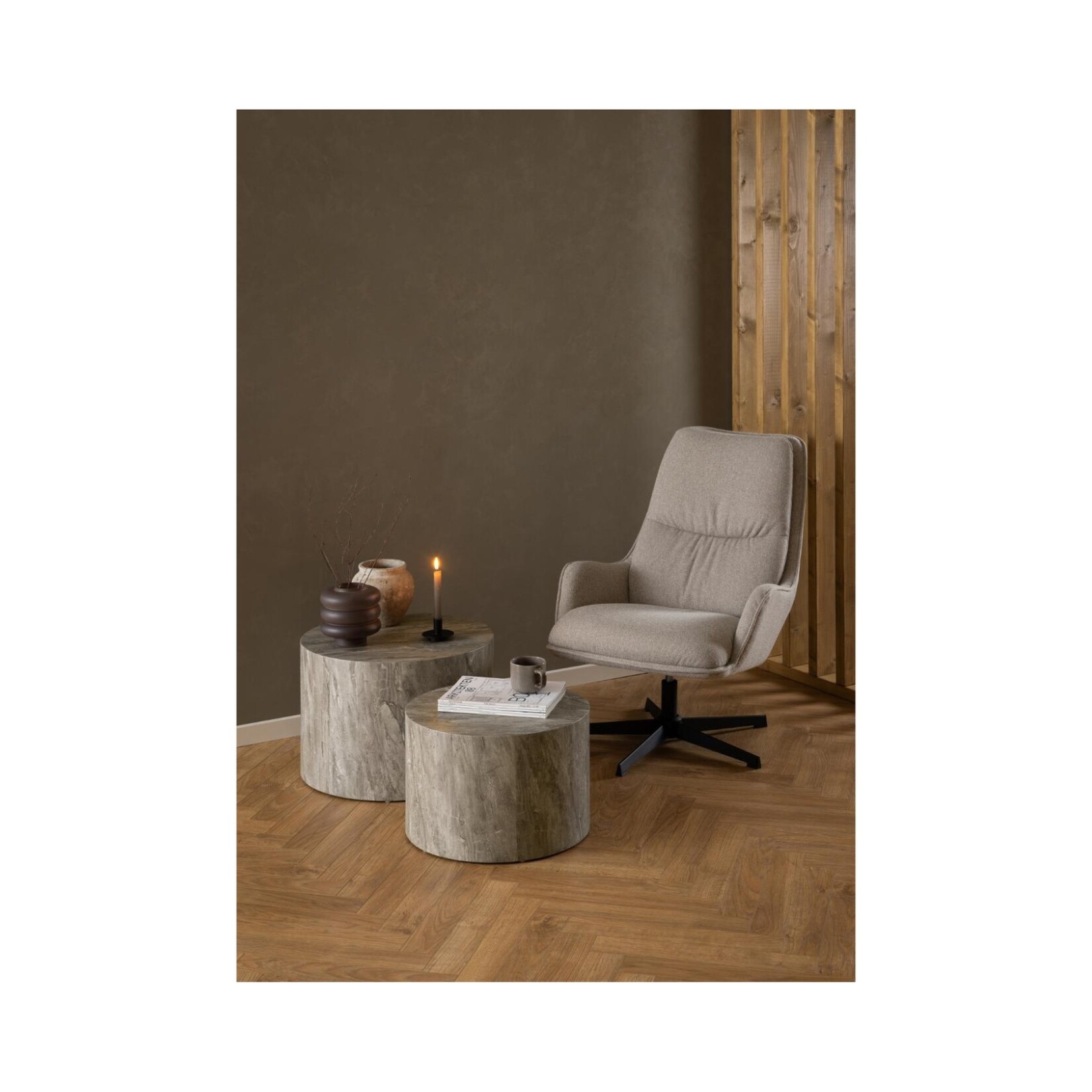 Bosley fauteuil beige