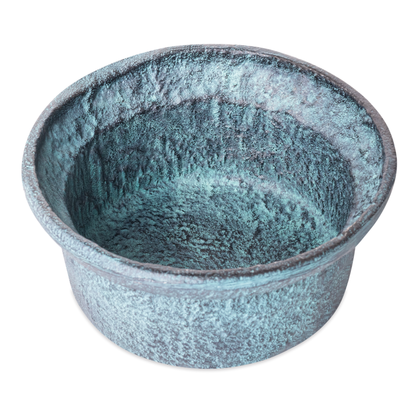 Benoa Schaal Decoratief Blauw Patina (set of 4)