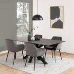 Heaven Rechthoekige eettafel keramiek zwart