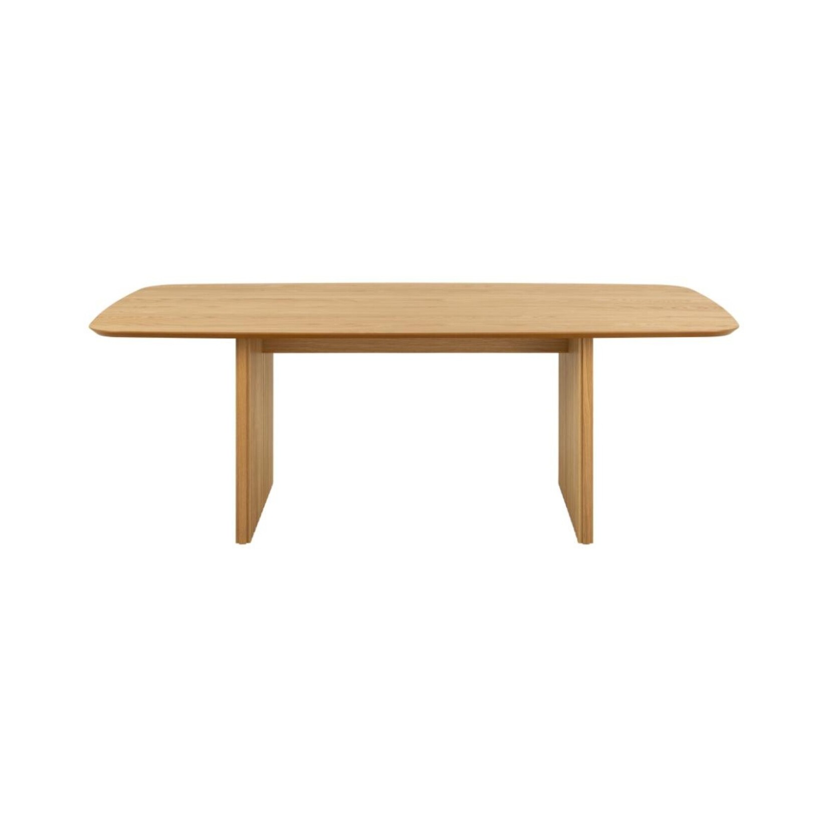 Christo eettafel, blad van eiken UV-gelakt fineer