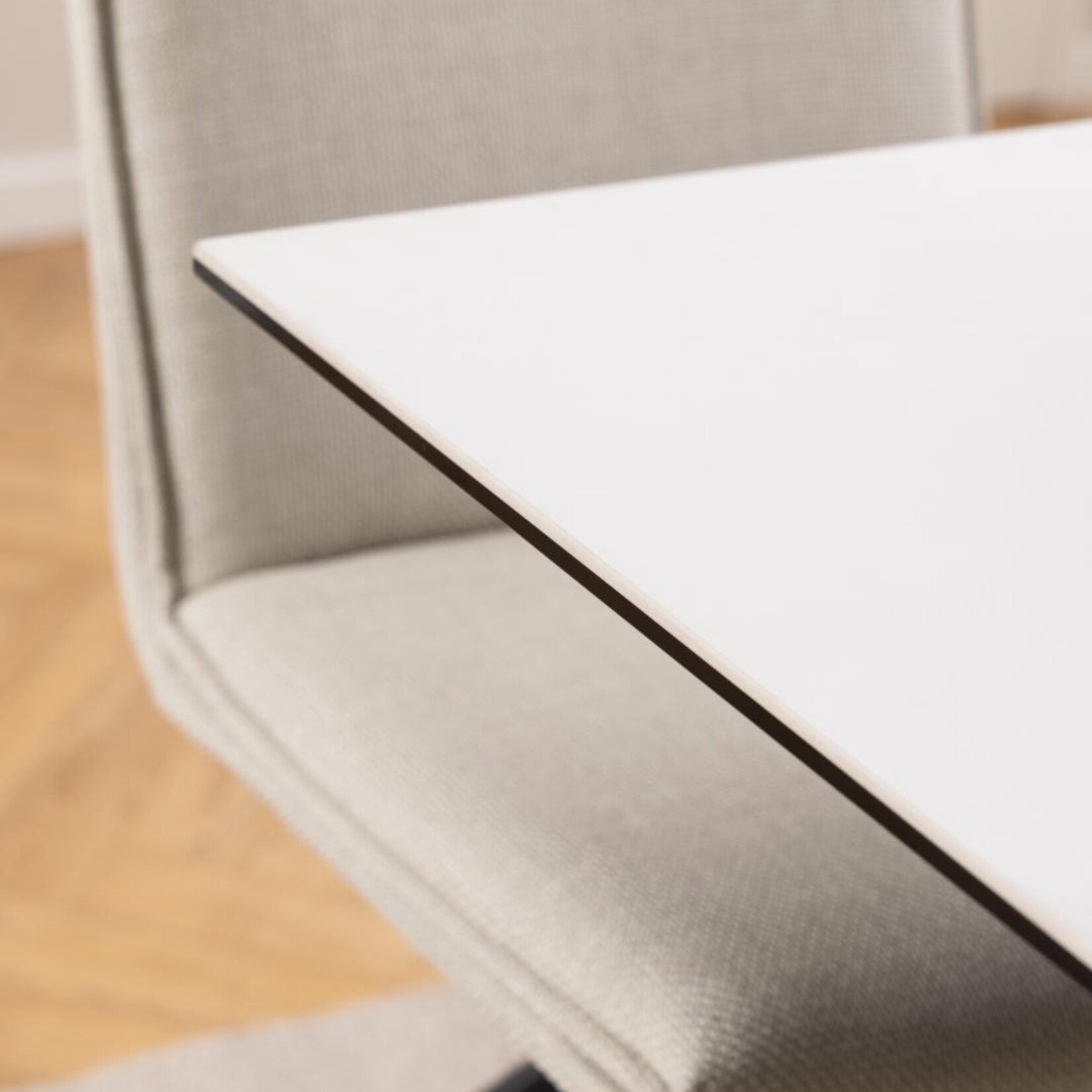 Eettafel Heavenblad wit Akranes (135x80x75,5 cm)