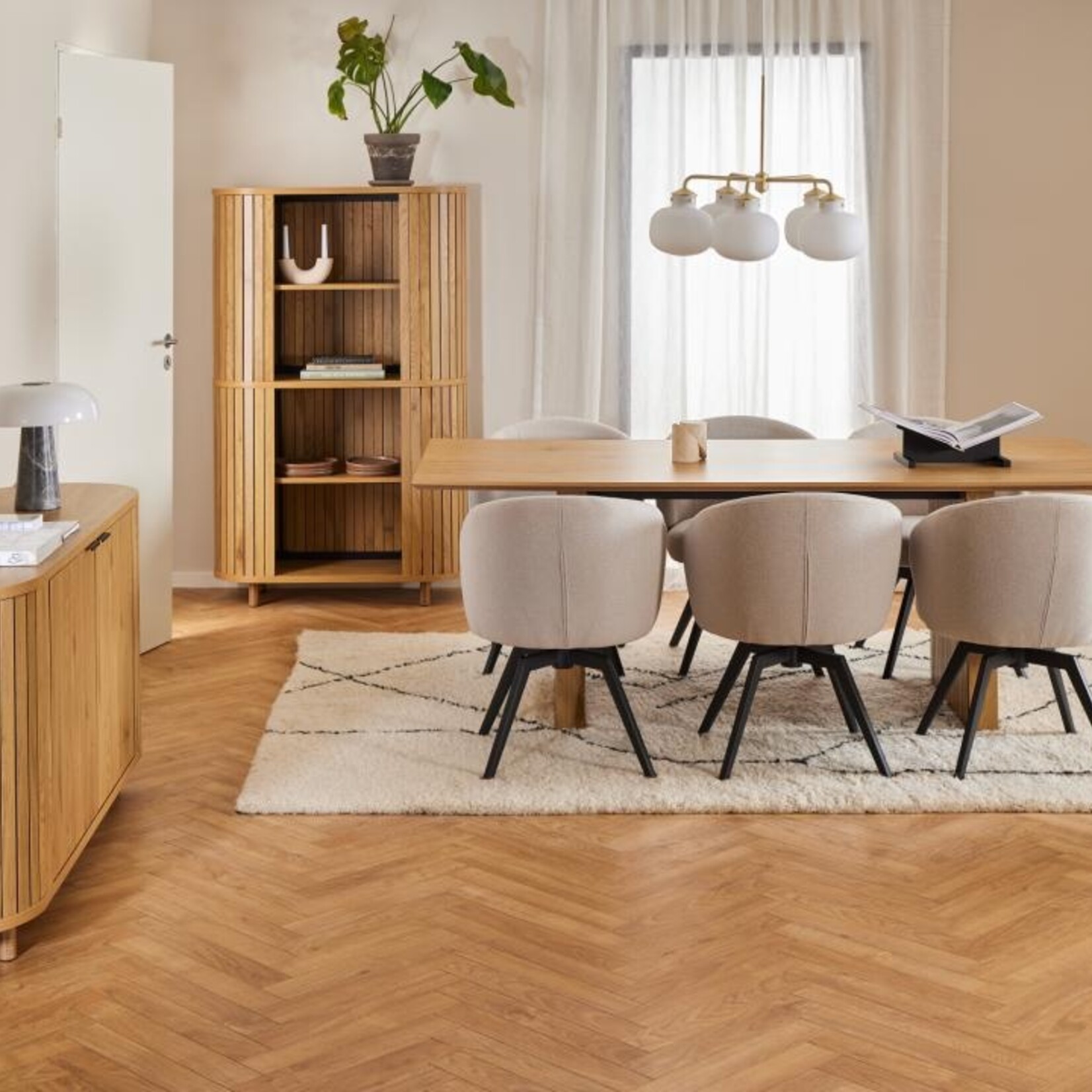 Colima eettafel (210x100x75 cm)