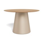 Soli eettafel mat eiken grijze poot