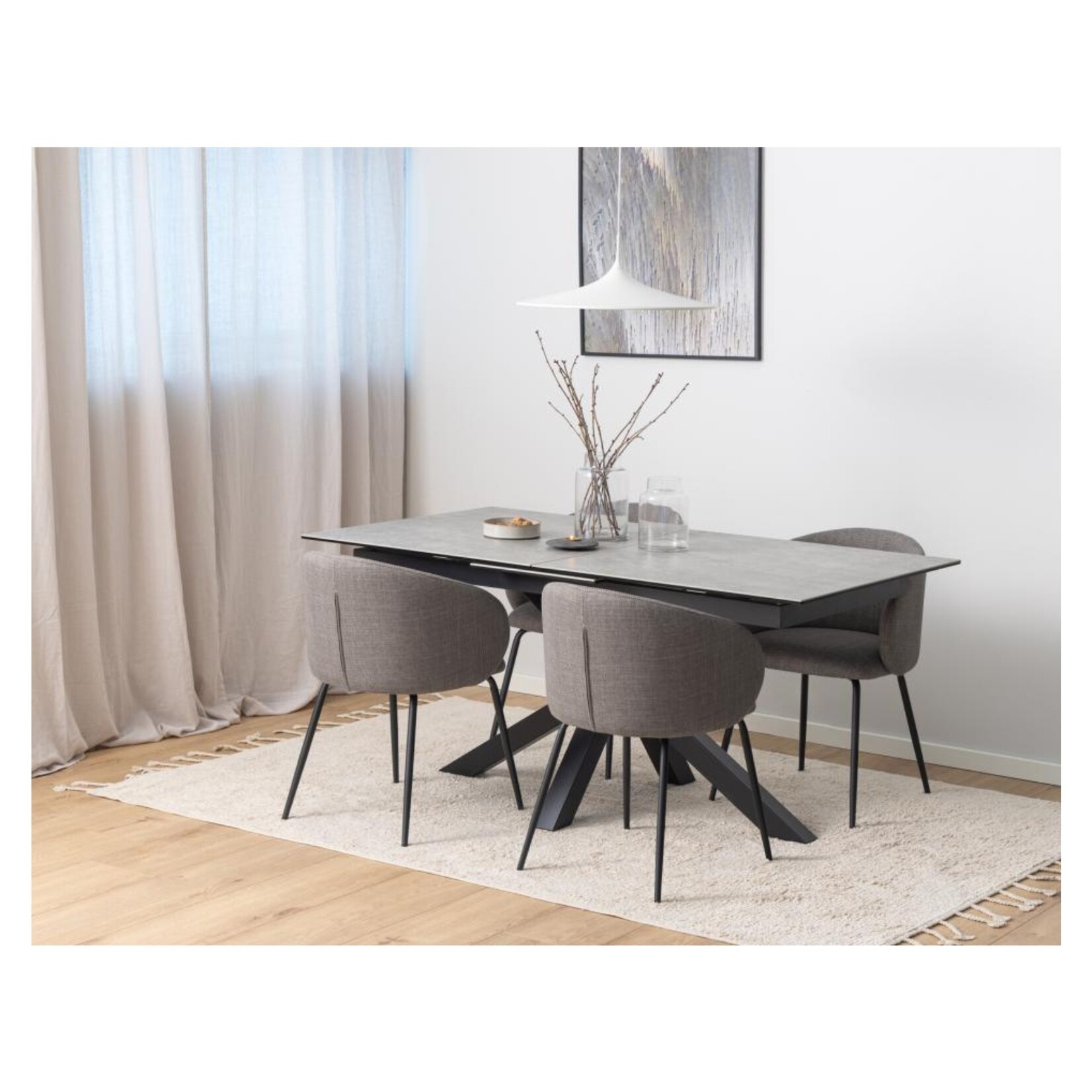 Heaven eettafel Anista-look (168/210x90x76 cm)