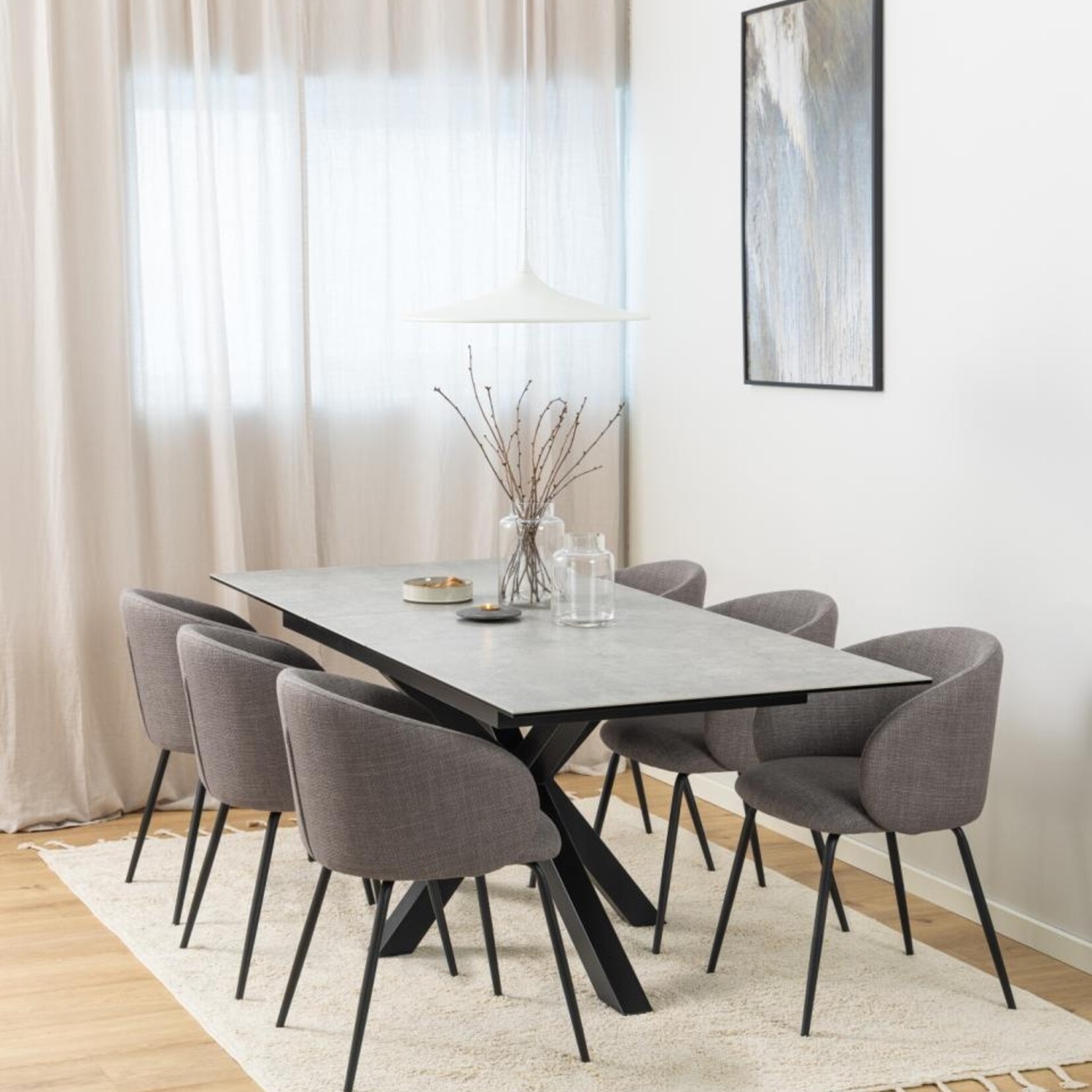Heaven eettafel Anista-look (168/210x90x76 cm)