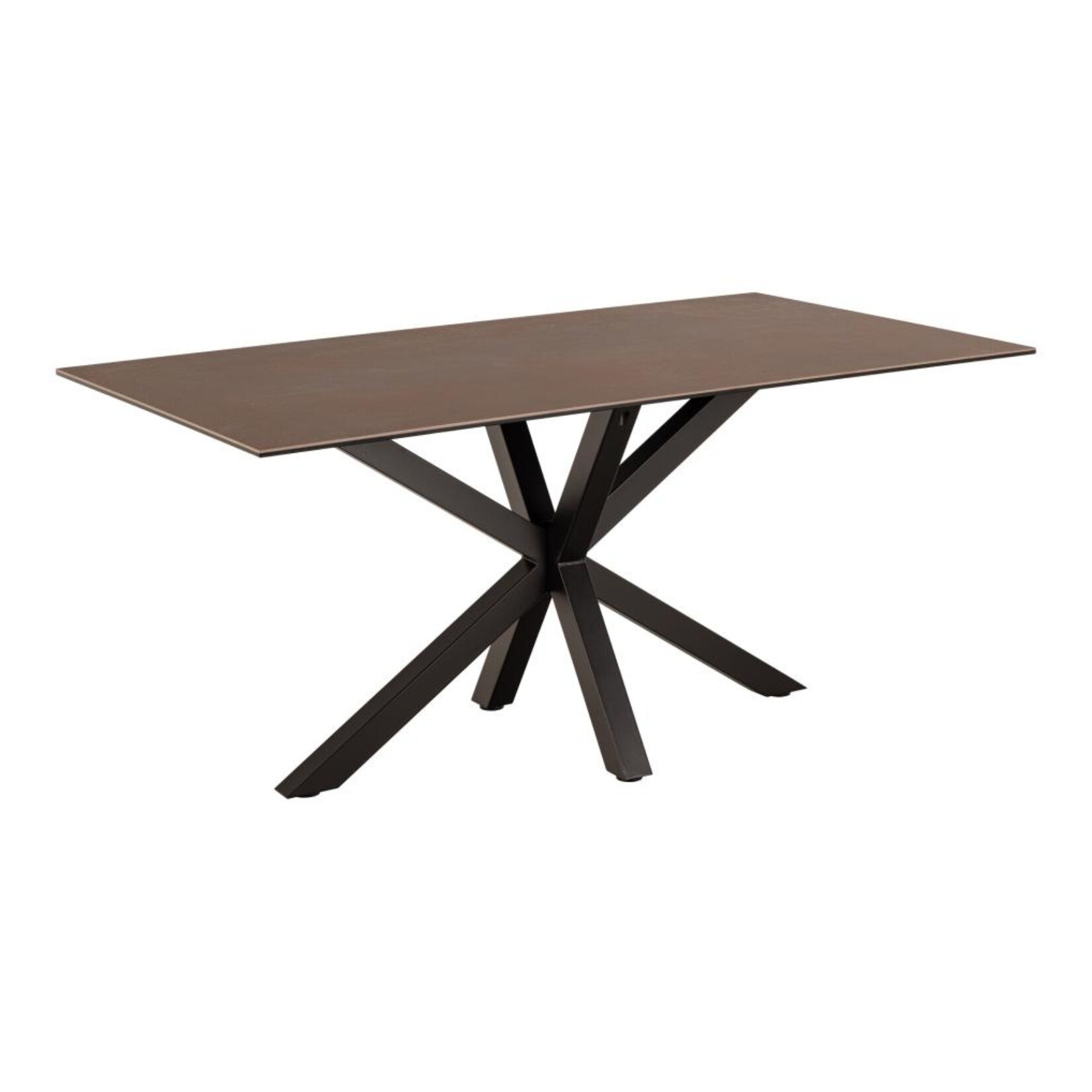 Heaven eettafel roestbruin (160x90x75.5 cm)