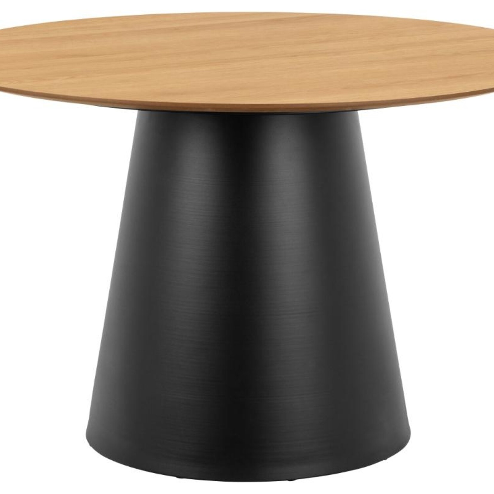 Soli eettafel mat eiken donkere poot