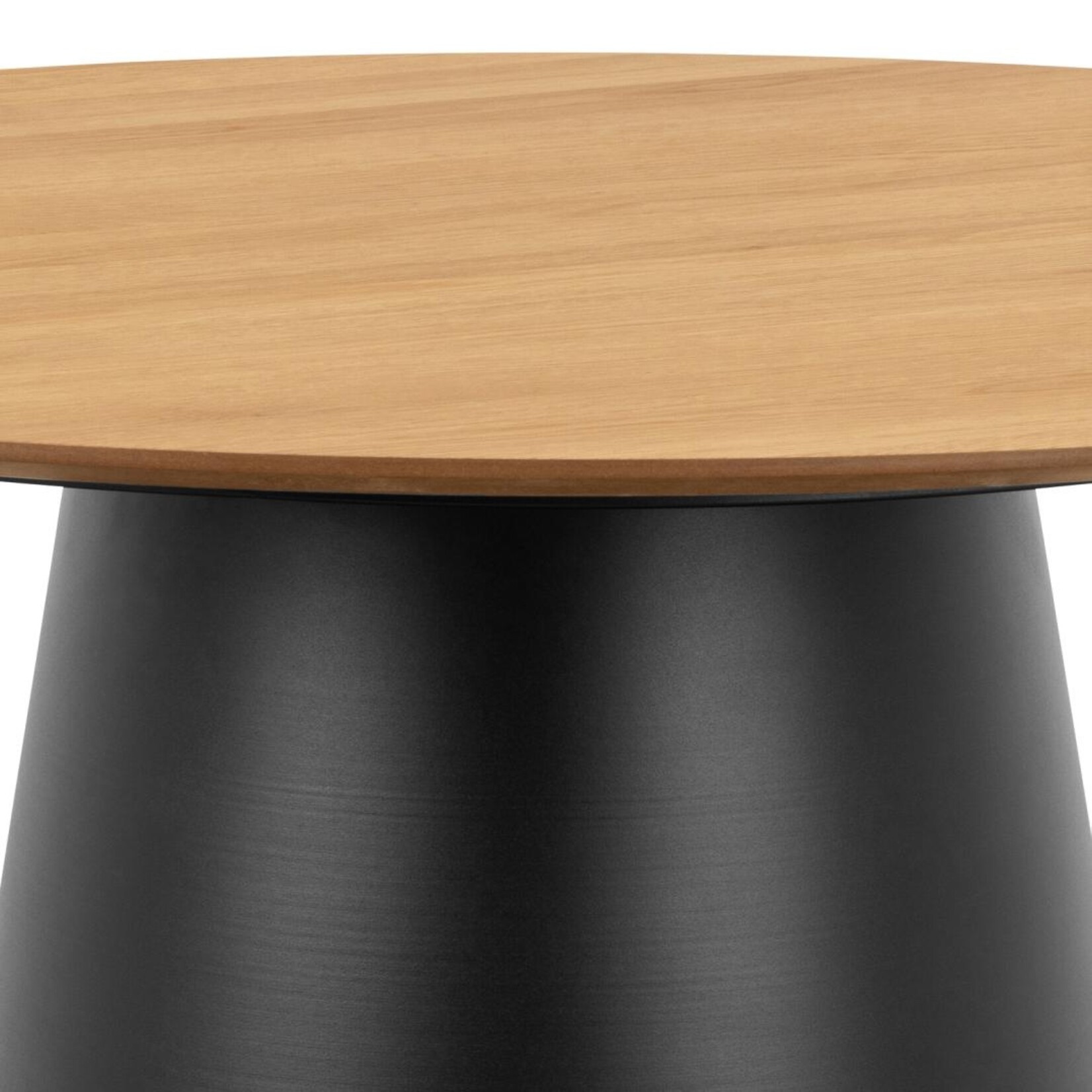 Soli eettafel mat eiken donkere poot