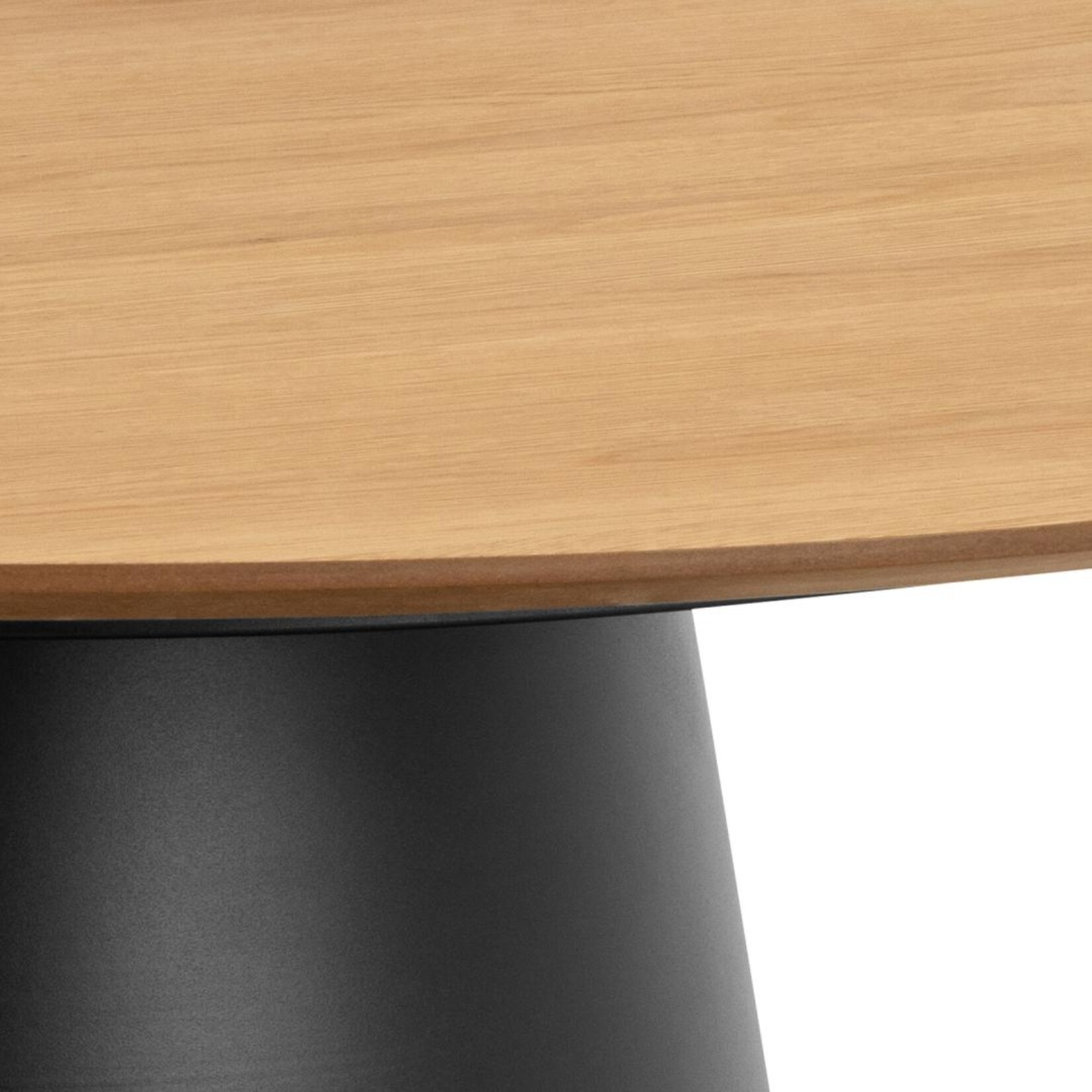 Soli eettafel mat eiken donkere poot