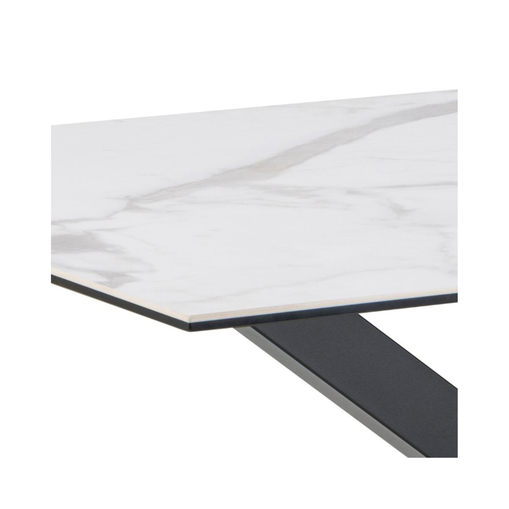 Eettafel Heavenblad wit Akranes (135x80x75,5 cm)