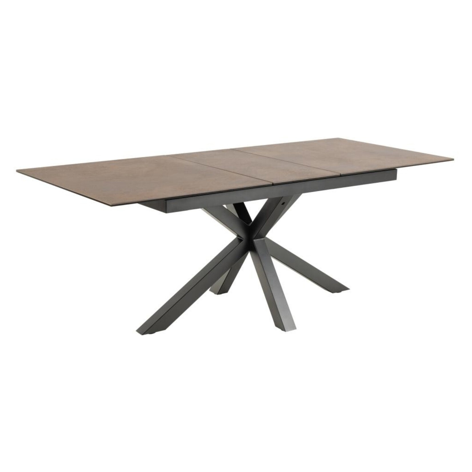 Heaven eettafel warme roestbruine (168/210x90x76 cm)