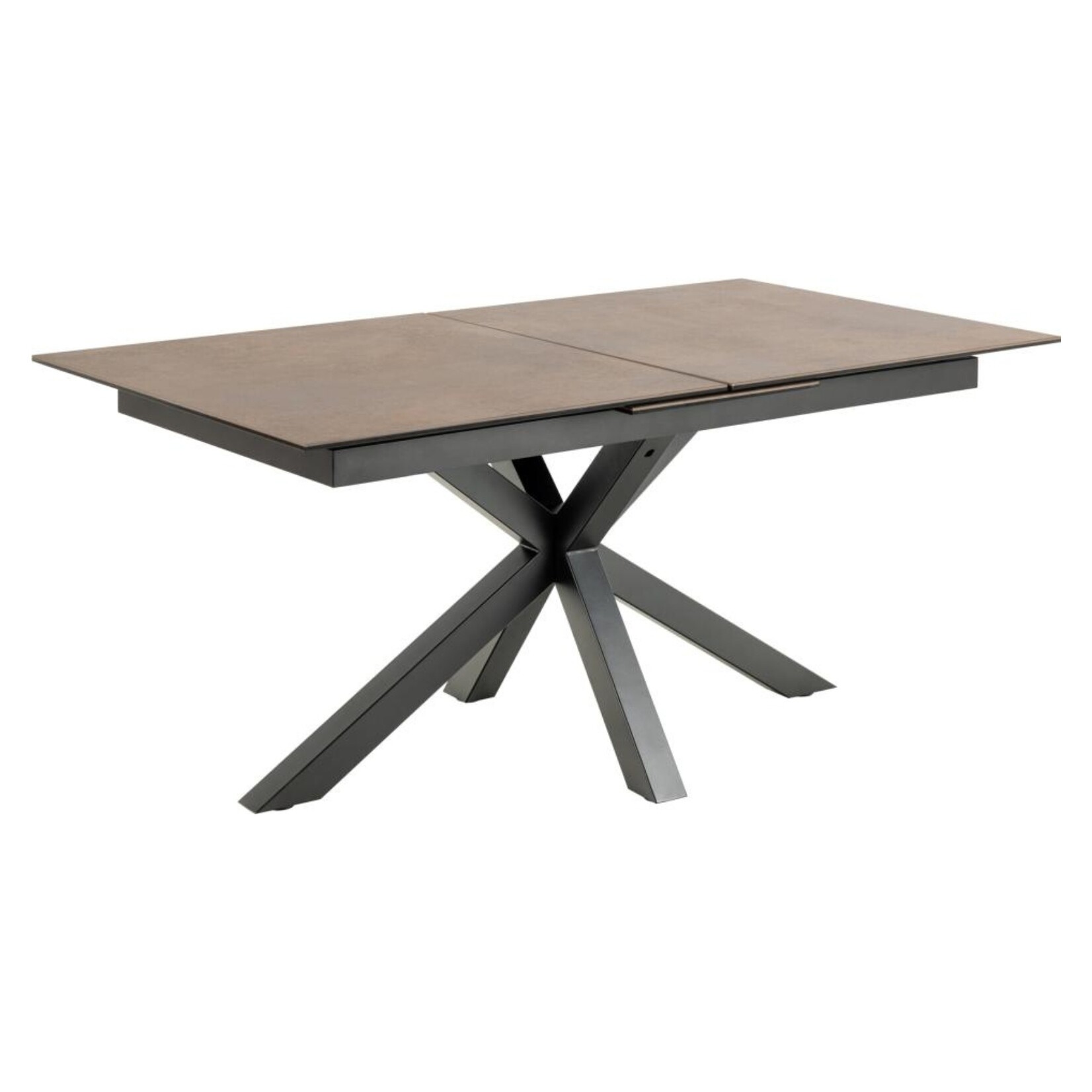 Heaven eettafel warme roestbruine (168/210x90x76 cm)