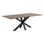 Heaven eettafel roestbruin Lemco
