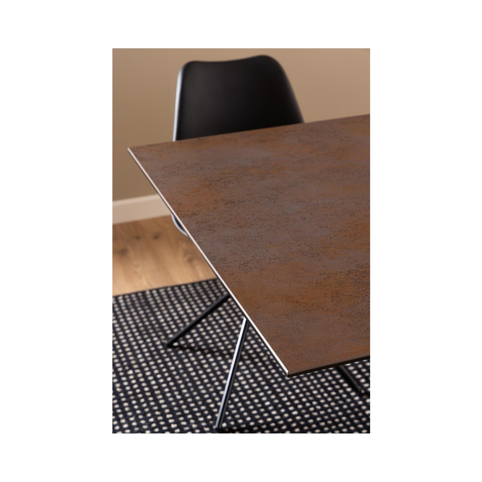 Heaven eettafel roestbruin Lemco (200x100x75,5 cm)
