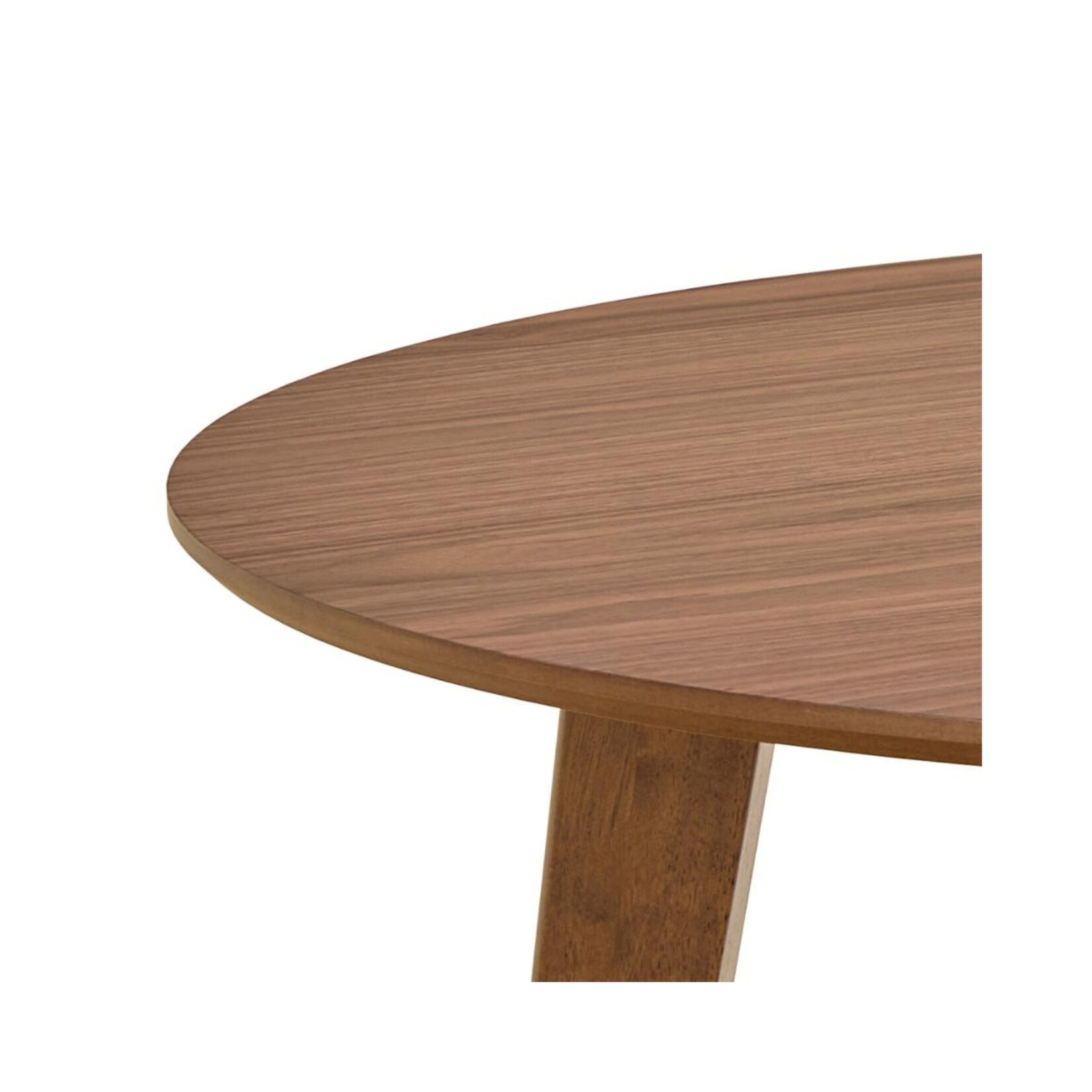 Roxby eettafel notenhout (Ø105x76 cm)