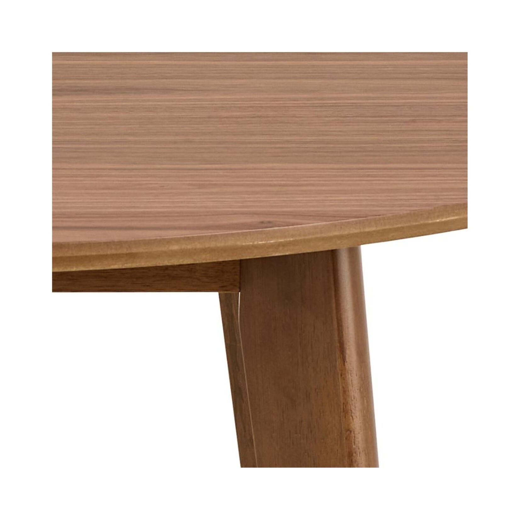 Roxby eettafel notenhout (Ø105x76 cm)