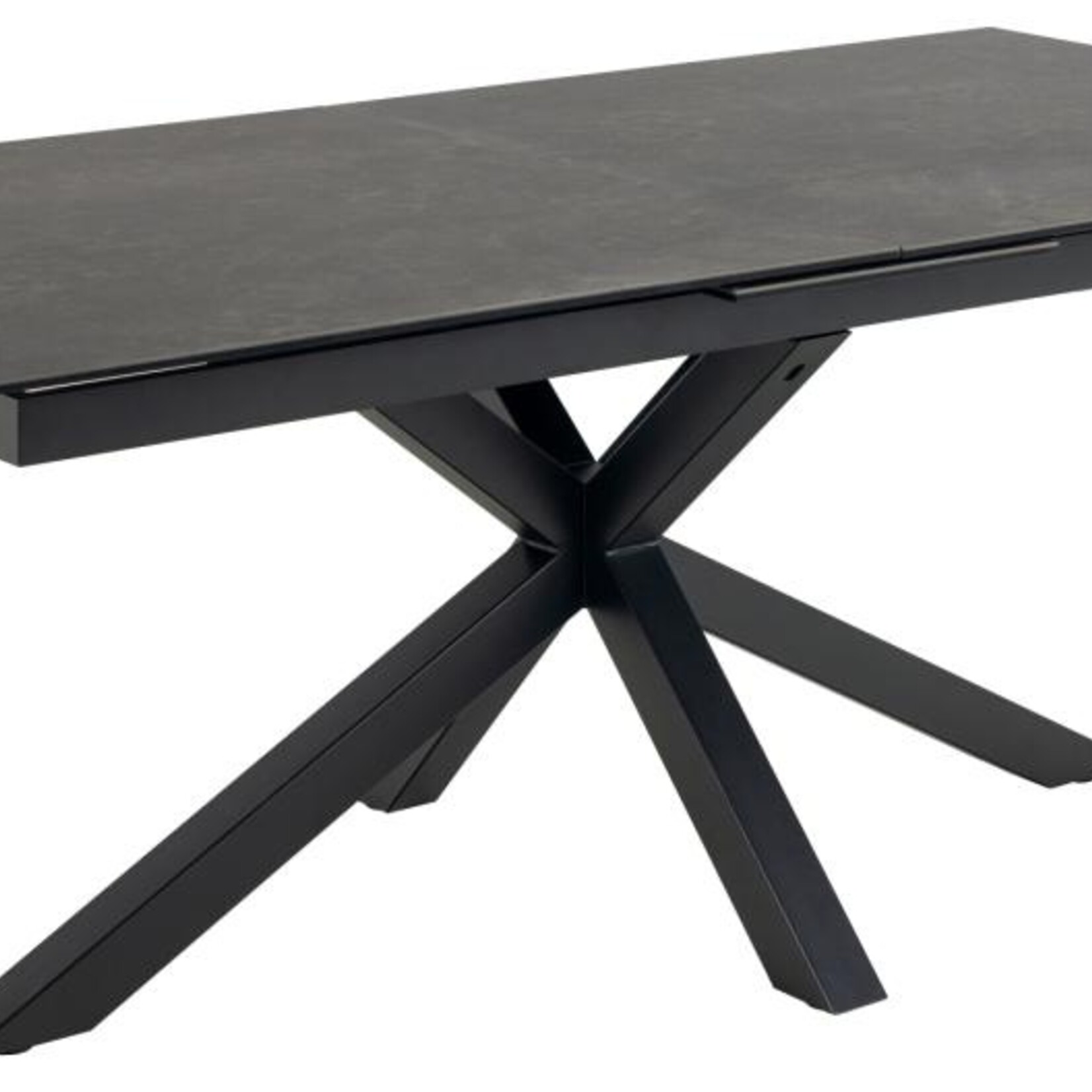 Eettafel Heaven Zwart keramiek 200/240 x 100 x 76 cm