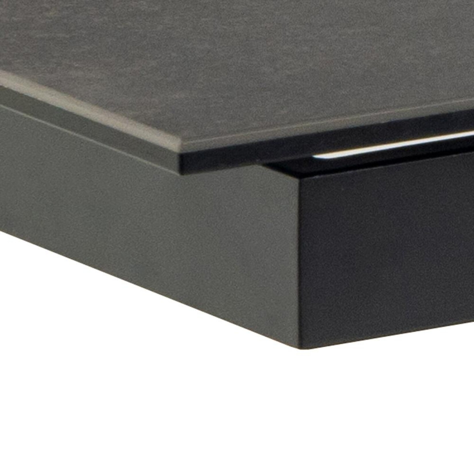 Eettafel Heaven Zwart keramiek 200/240 x 100 x 76 cm