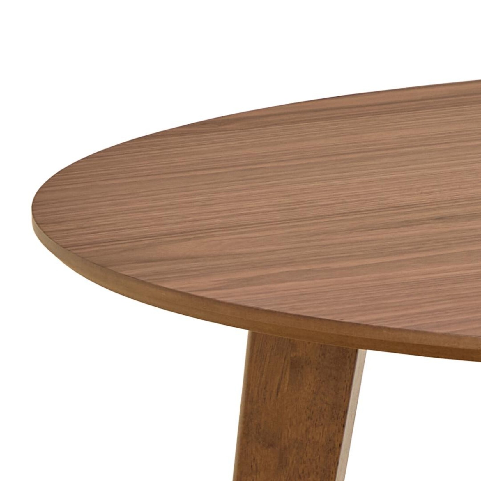 Roxby eettafel notenhout (Ø105x76 cm)