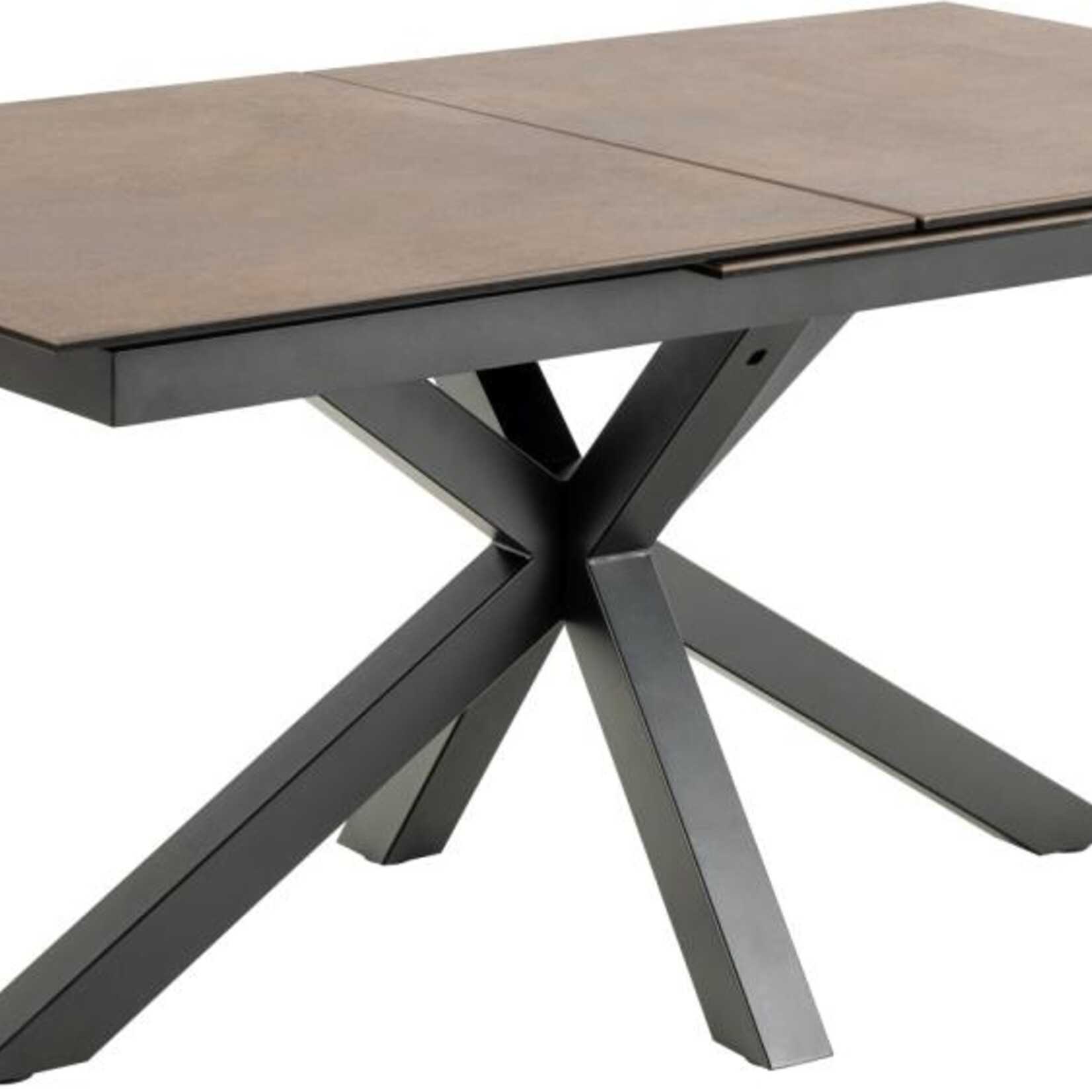 Heaven eettafel warme roestbruine (168/210x90x76 cm)