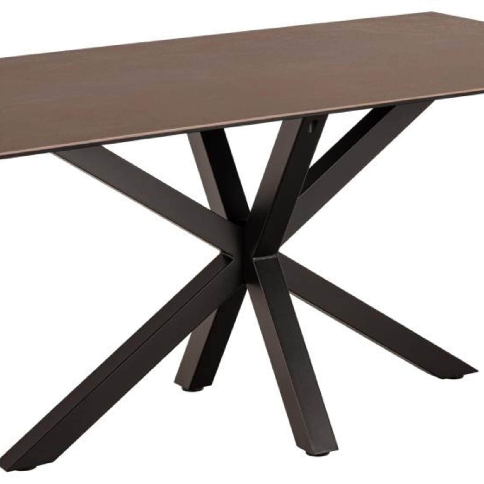 Heaven eettafel roestbruin (160x90x75.5 cm)