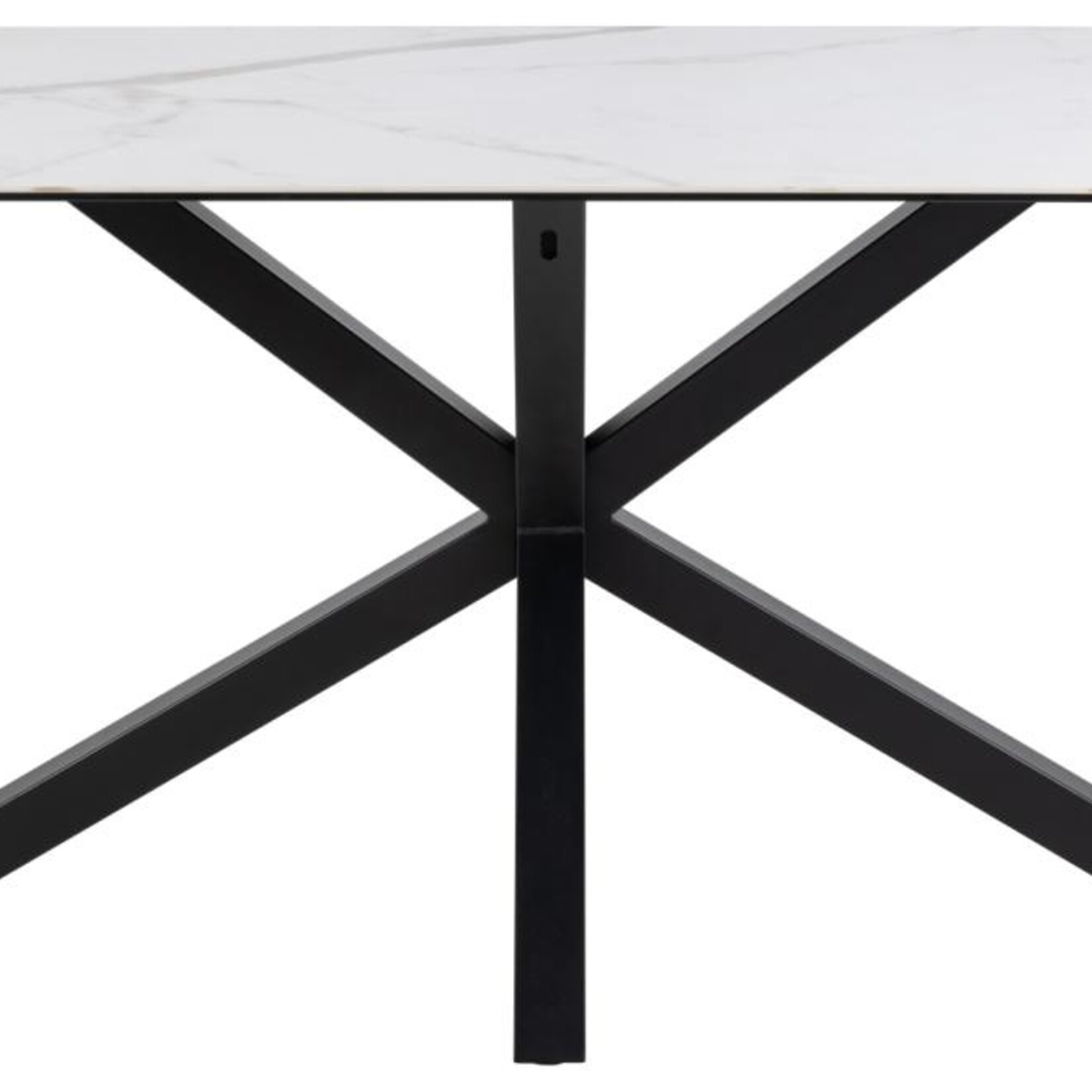 Eettafel Heavenblad wit Akranes (135x80x75,5 cm)