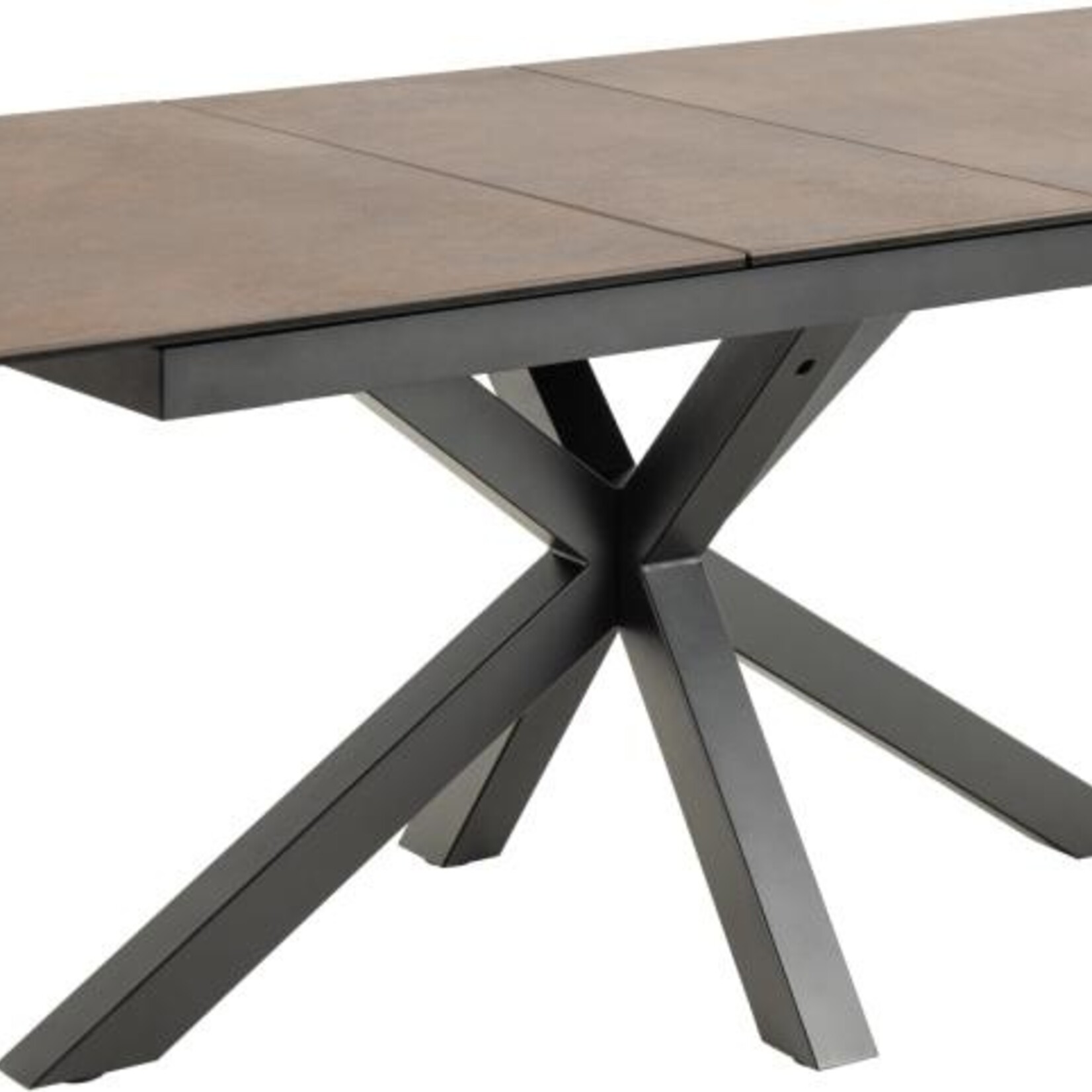 Heaven eettafel warme roestbruine (168/210x90x76 cm)