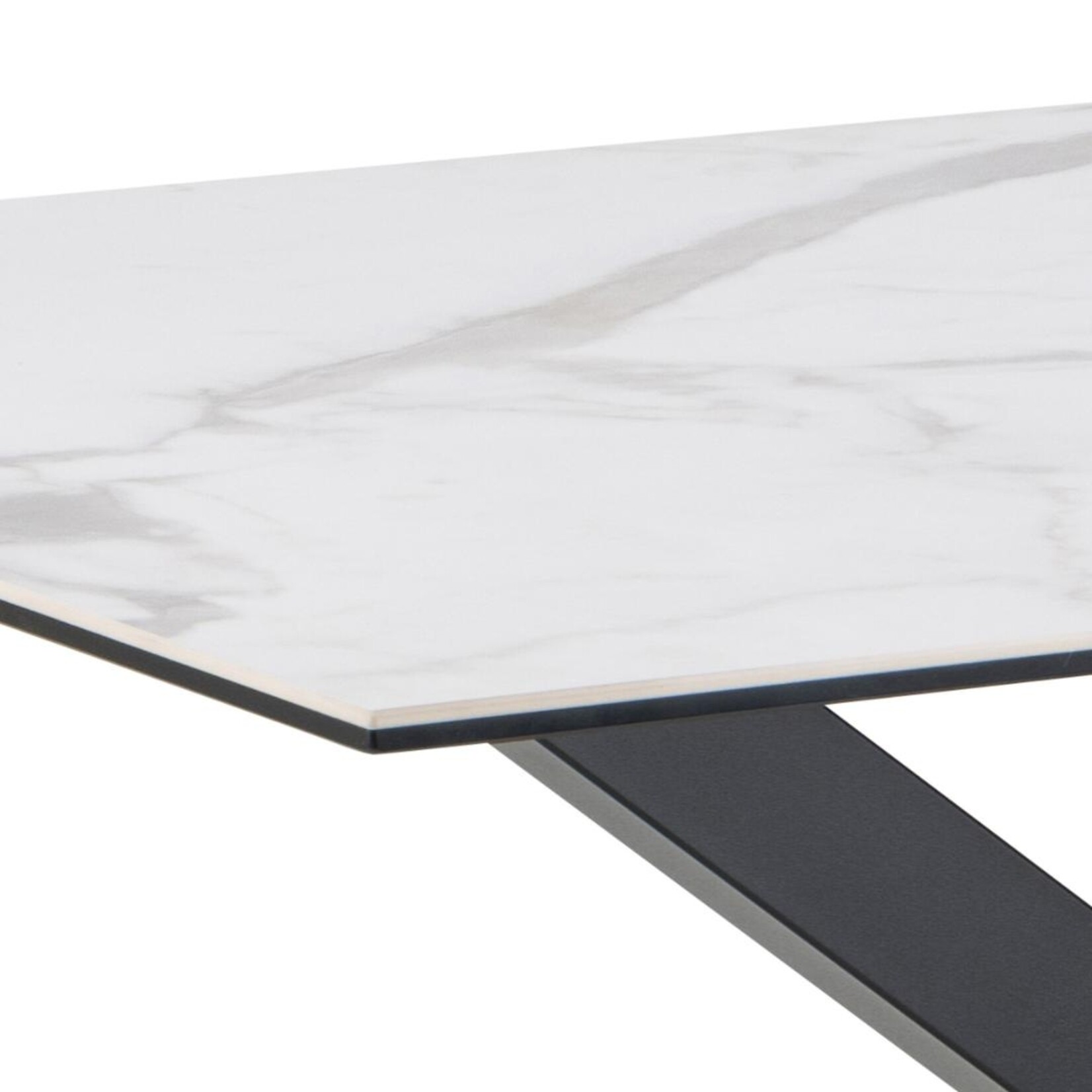 Eettafel Heavenblad wit Akranes (135x80x75,5 cm)