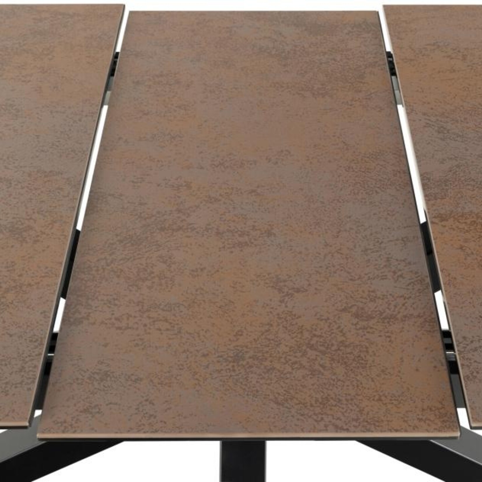 Heaven eettafel warme roestbruine (168/210x90x76 cm)