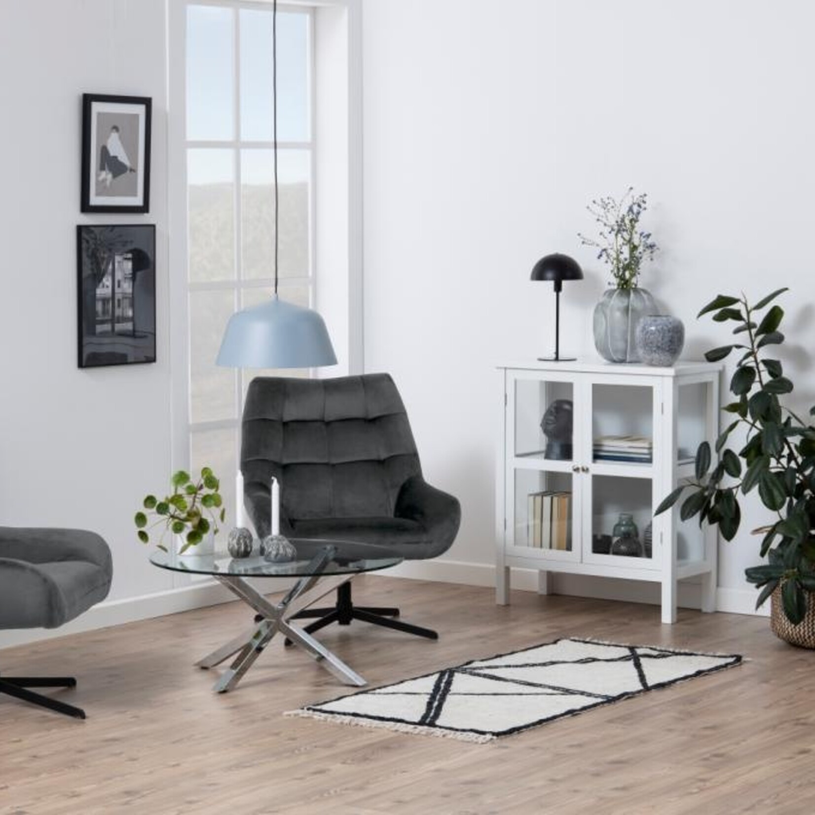Fauteuil Paris Donkergrijs