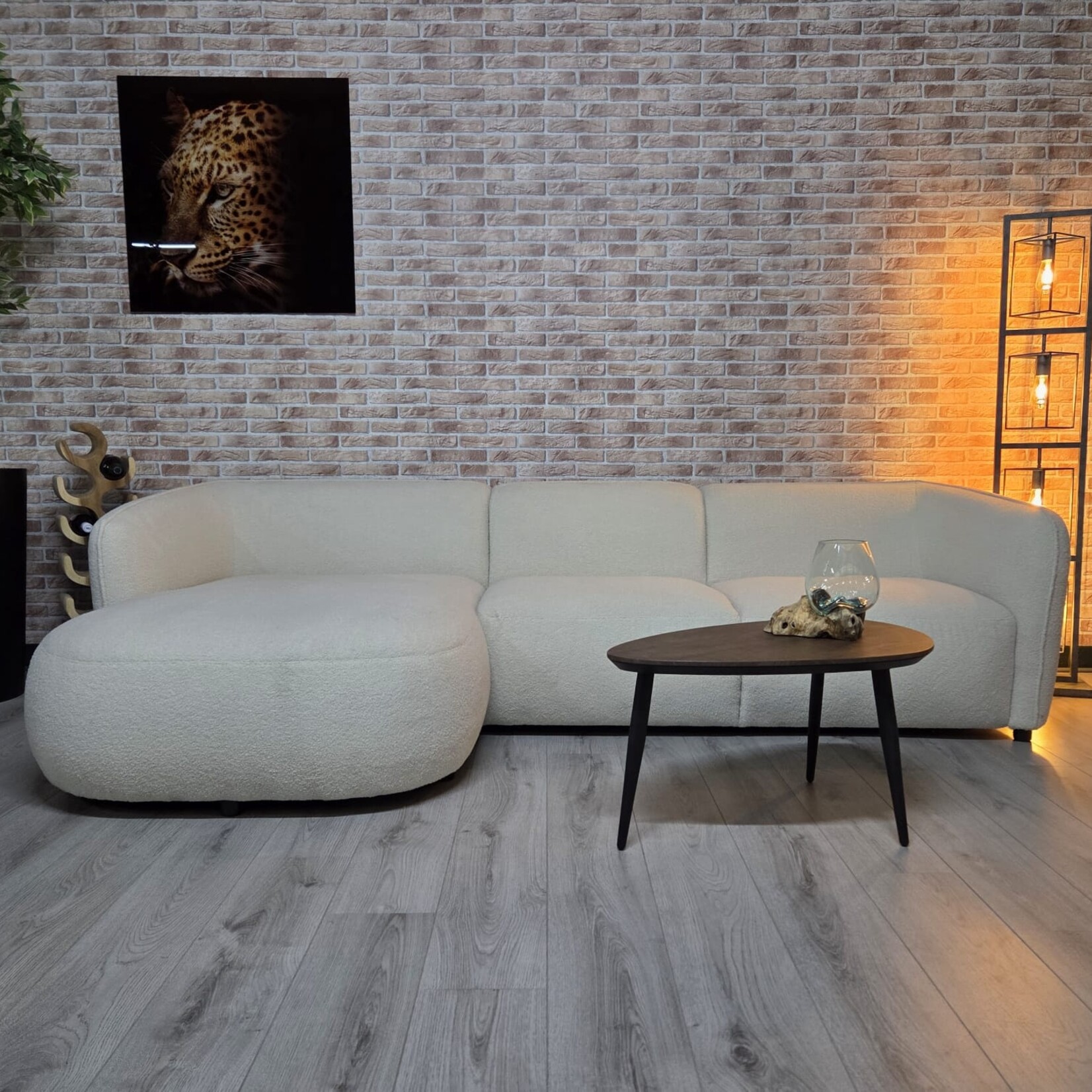 Brugge Brugge Hoekbank Beige Links