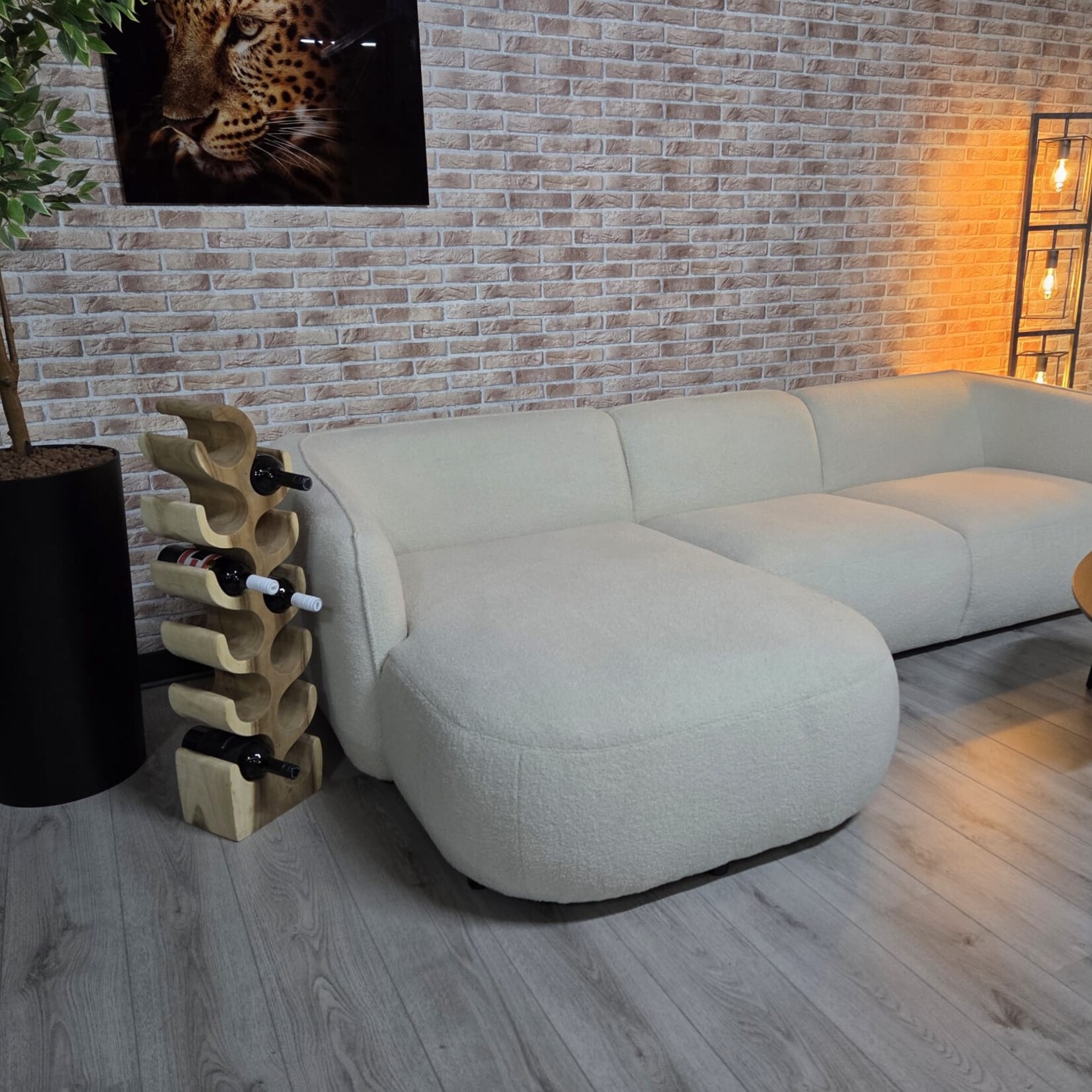 Brugge Brugge Hoekbank Beige Links