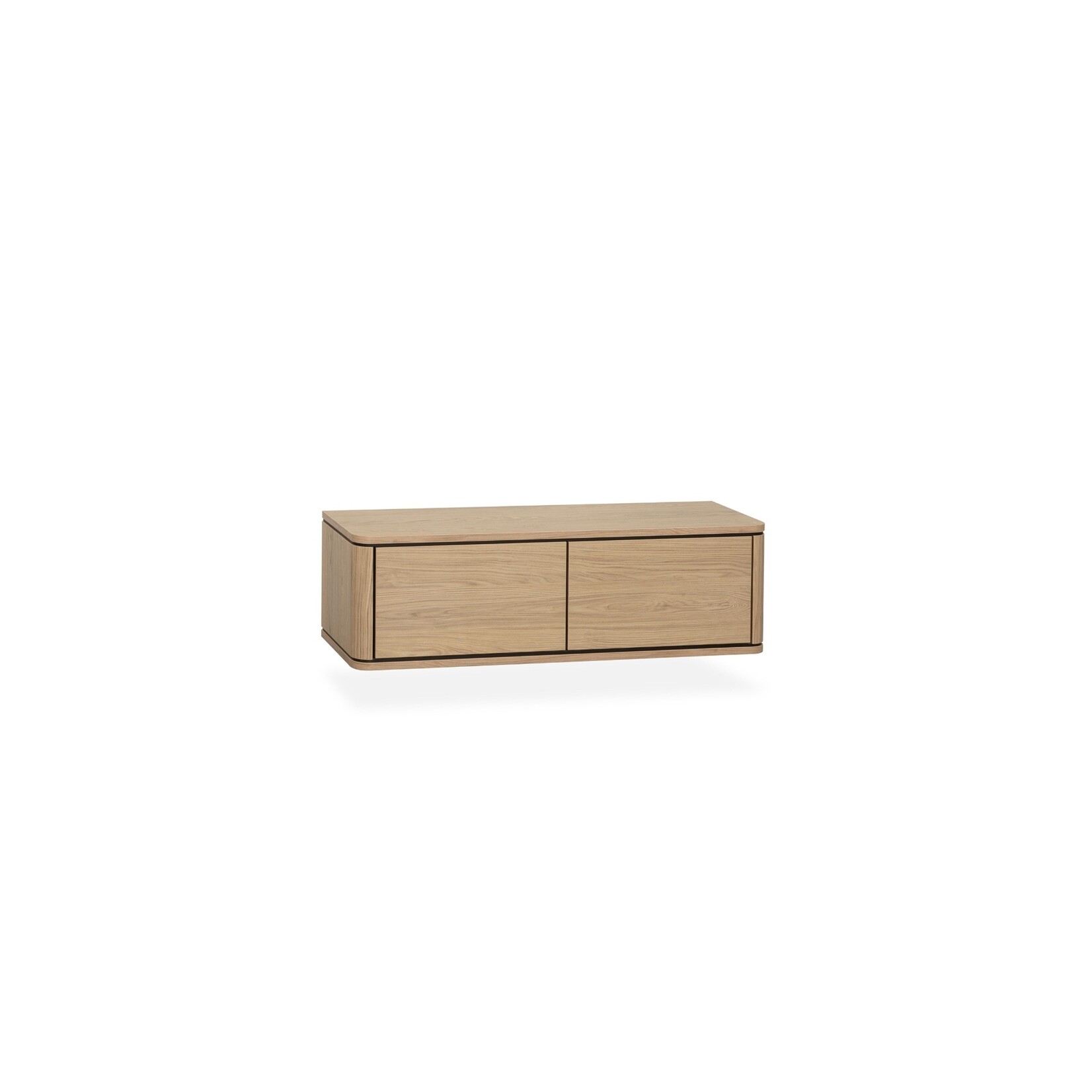 Maxfurn Lancaster TV-kast laag | Lamulux – 2 klepdeuren