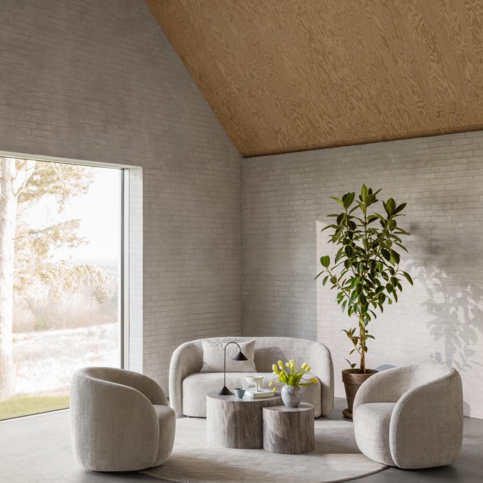 2.5-zitsbank Lodi Beige