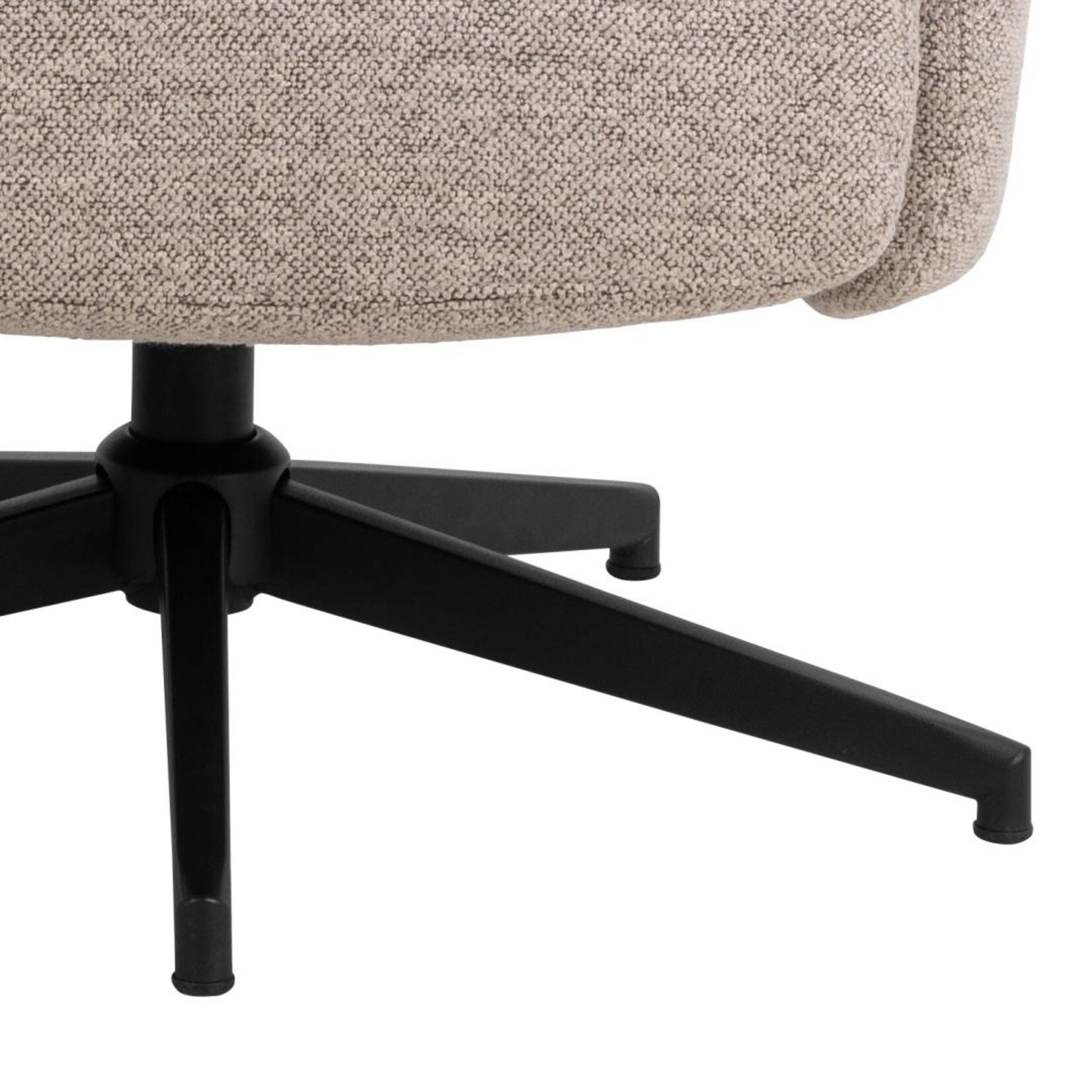 Fauteuil Londen Beige met voeten bank