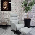 Fauteuil Londen Beige met voeten bank
