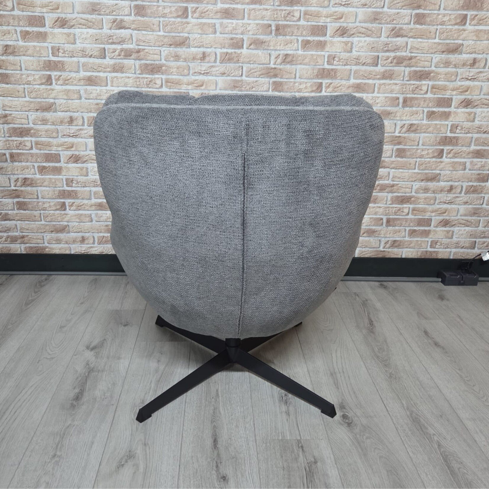 Maxfurn Fauteuil Modesto – Draaifauteuil in zachte Art-stof