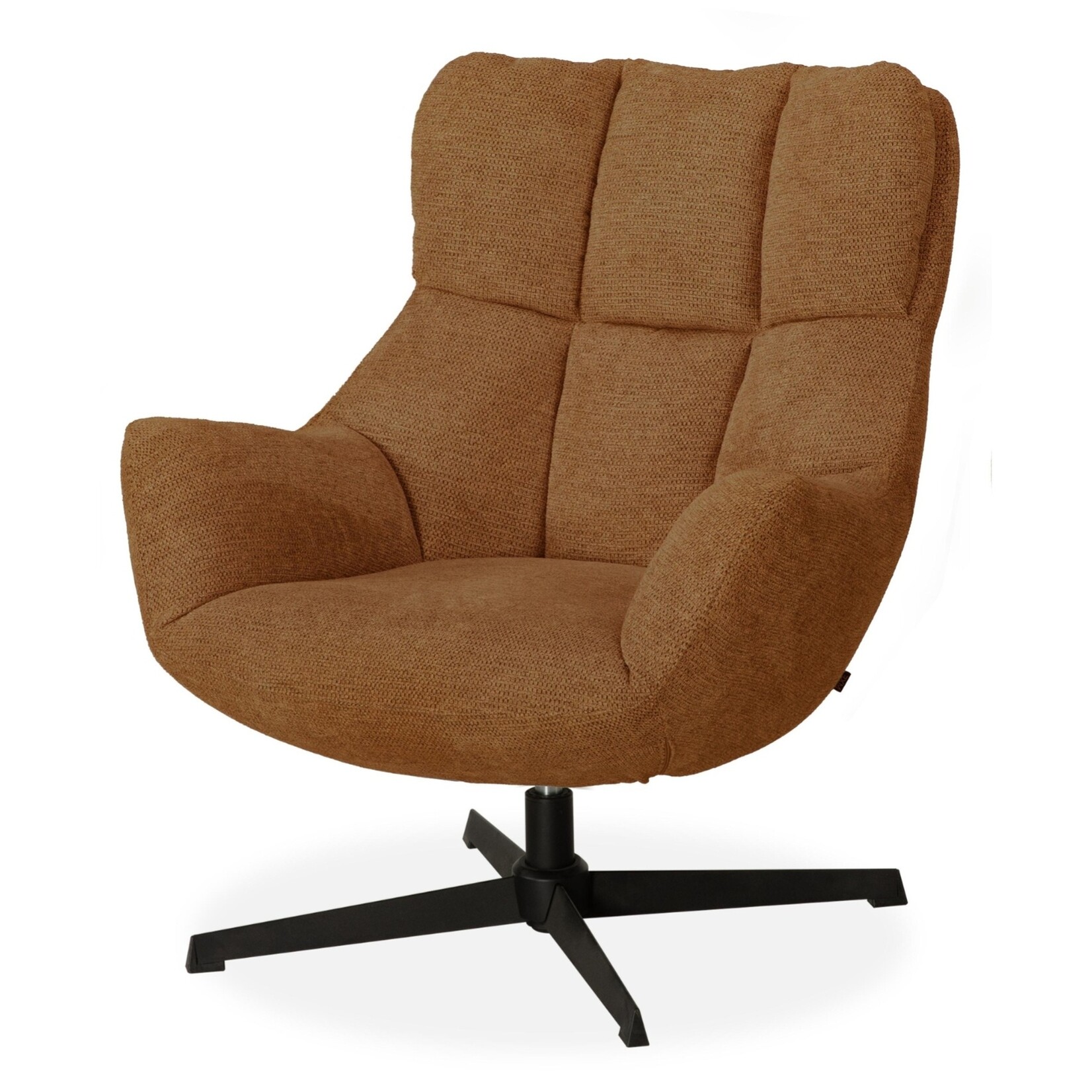 Maxfurn Fauteuil Modesto – Draaifauteuil in zachte Art-stof
